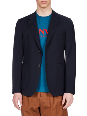 Lanvin Notched Collar Single-breasted Jacket