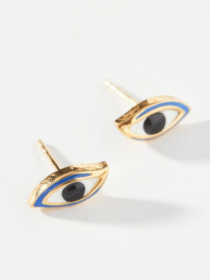 Pamela Love Spirit Eye Post Earrings