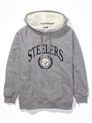 Tailgate Women's Pittsburgh Steelers Sherpa Lined Hoodie