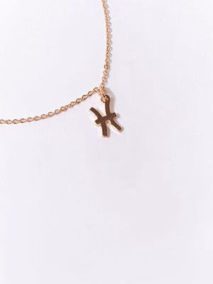 Pisces Charm Necklace