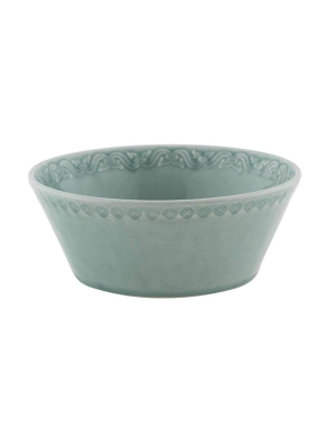 Bordallo Pinheiro Rua Nova Blue Cereal Bowl