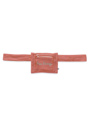 Oeuf Purse With Belt - Punch Pink