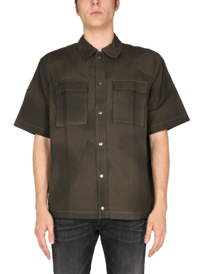 Diesel S-gunn-tie Short Sleeve Shirt