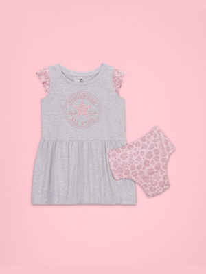 Chuck Taylor Patch Flutter Dress & Diaper Cover