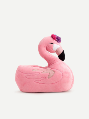 Kids' Cozy Flamingo Slippers