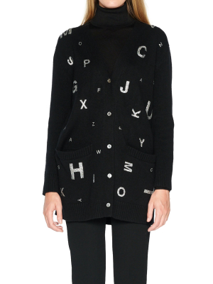 Eye Test Cashmere Cardigan