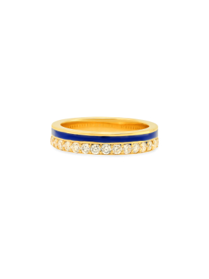 Galaxia Enamel Diamond Ring