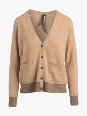 V Neck Cashmere Cardigan