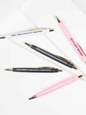 Bachelorette Pen Set