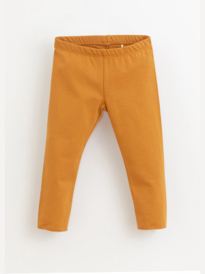 Jersey Leggings - Mustard