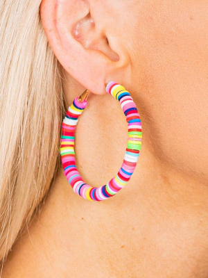 Zuri Multi-colored Hoops