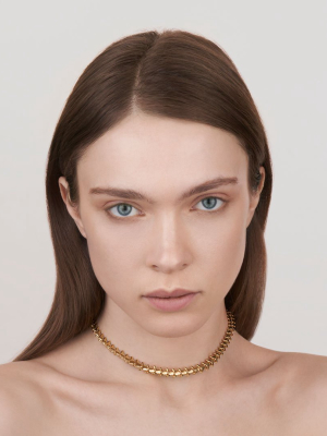 Serpent Trace Yellow Gold Vermeil Choker