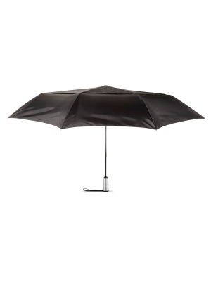 Shedrain Auto Open/close Air Vent Compact Umbrella - Black