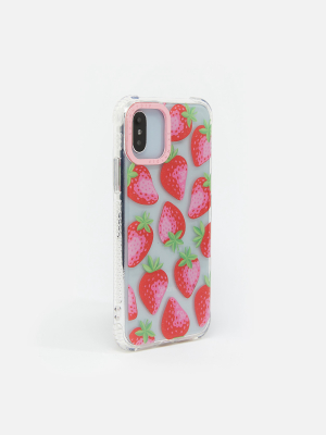 **strawberry Case - Iphone X/xs / 11 Pro By Skinnydip