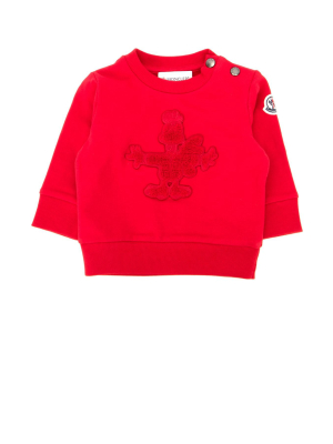 Moncler Enfant Graphic Patch Sweatshirt