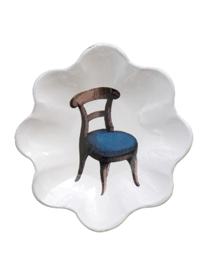 Blue Chair Wavy Bowl