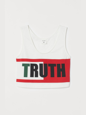 Cropped Tank Top