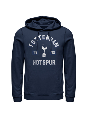 Men's Tottenham Hotspur Football Club Distressed Bird Logo Pull Over Hoodie