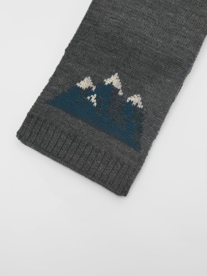 Mountain Knit Scarf