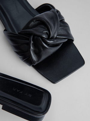 Lima Black Gloss Leather