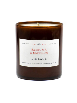 Satsuma And Saffron Candle