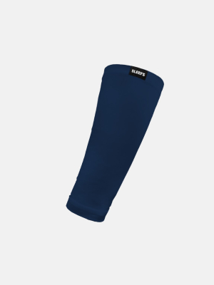 Hue Navy Forearm Compression Sleeve