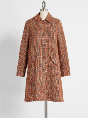 Swell Times Ahead Scalloped Coat