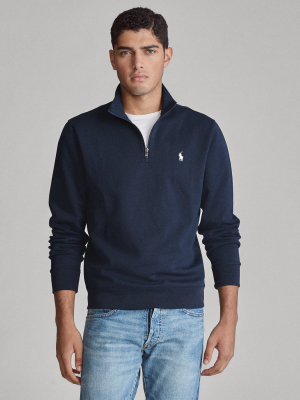 Double-knit Quarter-zip Sweatshirt