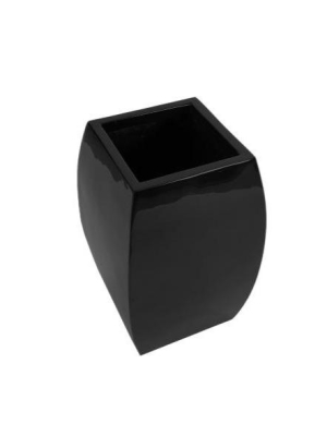 Taba Side Table - Gel Coat Black