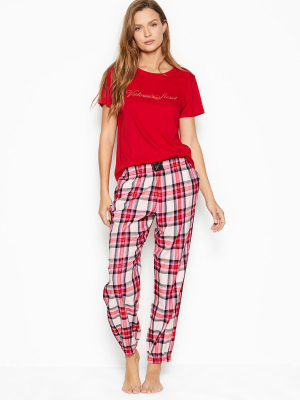 Cotton & Flannel Long Lounge Pjs