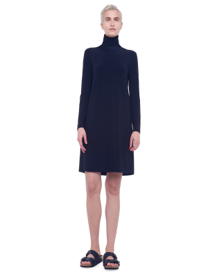 Turtleneck Dress To Knee