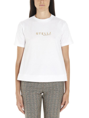 Stella Mccartney Crewneck Logo T-shirt