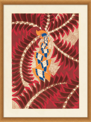 Blu Art Regal Red Fern