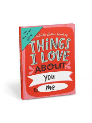 Things I Love About You Gift Book