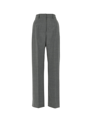 Mm6 Maison Margiela Pinstriped Trousers