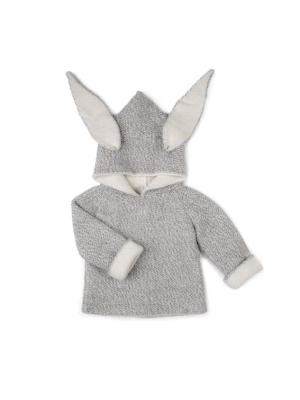 Oeuf Reversible Bunny Hoodie