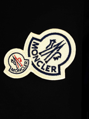 Moncler Logo Patch Crewneck T-shirt