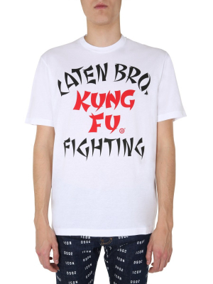 Dsquared2 Kung Fu Print T-shirt