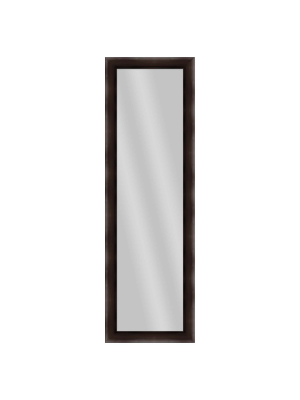 16.5" X 52.5" Brown Love Iii Decorative Mirror - Ptm Images