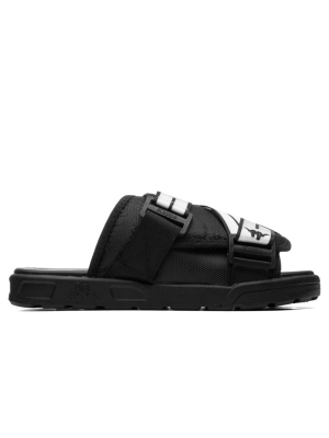 Kappa Authentic Jpn Mitel Sandals - Black/white