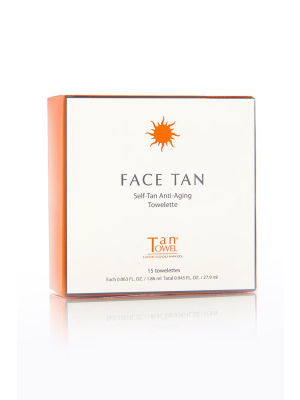 Self Tan Anti Aging Face Towelettes
