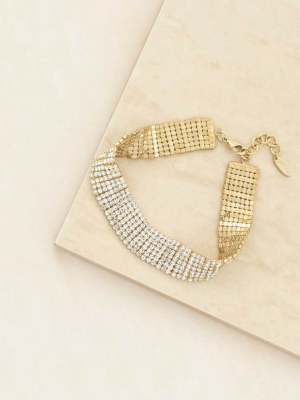 Tinsel Town 18k Gold Plated Anklet