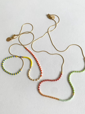 Beaded Strand Necklaces - Multi