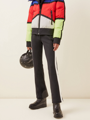 Mondriaan Stretch-shell Multicolored Bomber Jacket