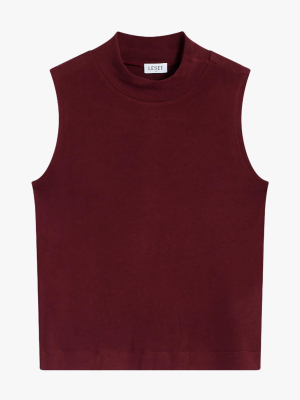 Lori Sleeveless Crewneck Top