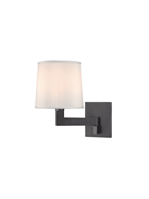 Fairport 1 Light Wall Sconce Old Bronze