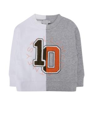Stella Mccartney Kids Two-tone Tracksuit