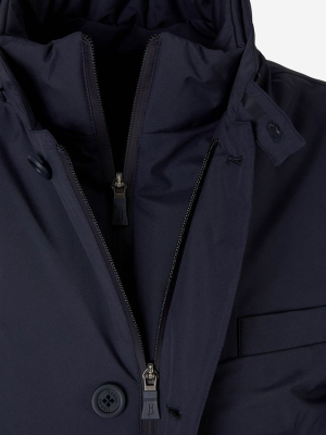 Herno High-neck Layered Jacket