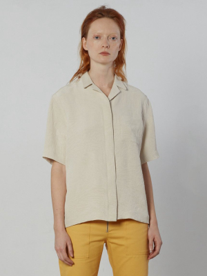 Short Sleeve Hidden Packet Shirt