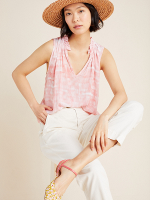 Cloth & Stone Mira Ruffled Tank